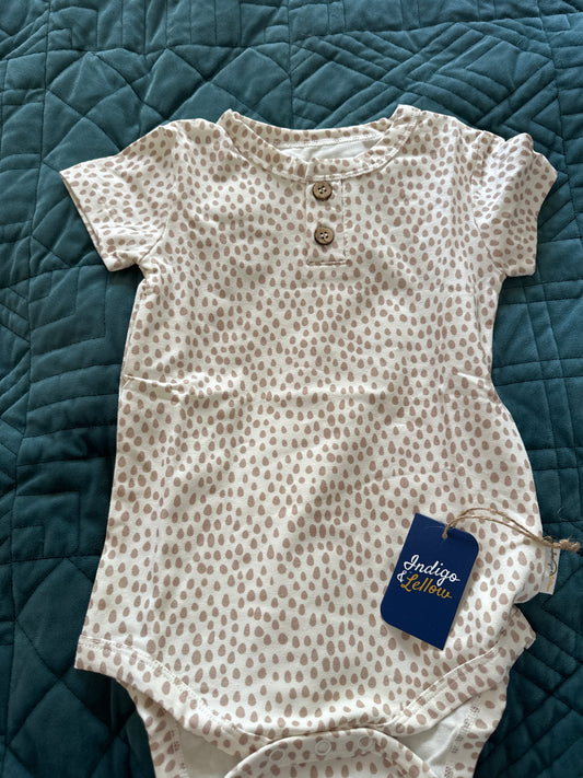 Jamie Bodysuit - Dots - Indigo & Lellow Store