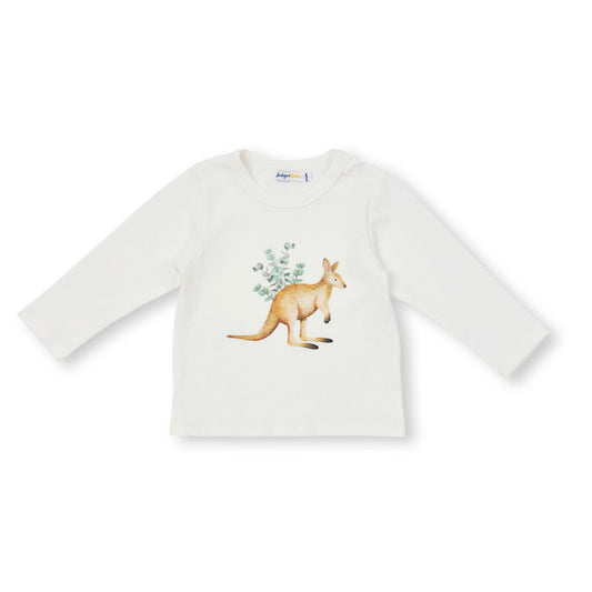 Brooklyn LS Tee - Kangaroo
