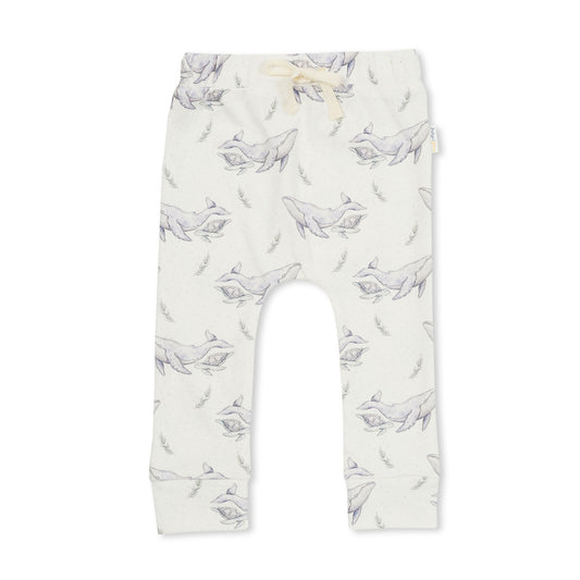 Bailey Drop Pants - Humpback Whale