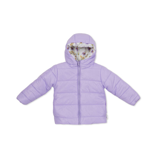 Remi Reversible Puffer Jacket - Bush Daisy