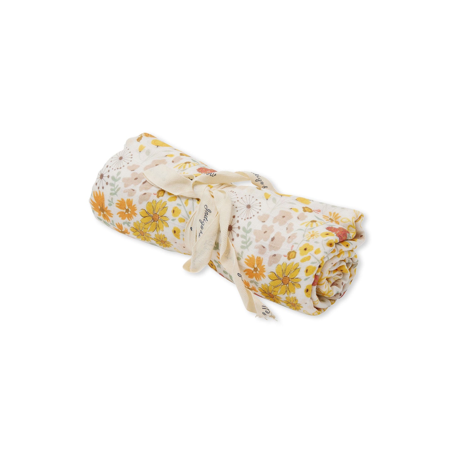 Muslin Wrap - Spring Flowers - Indigo & Lellow Store