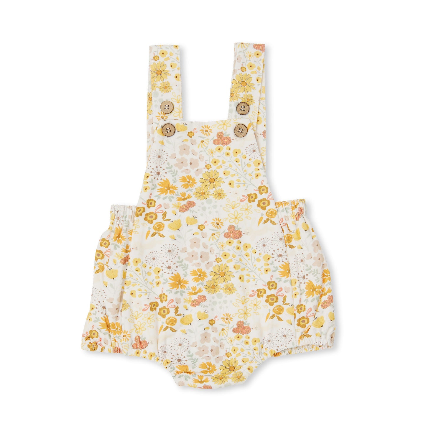 Sam Summer Playsuit - Spring Flowers - Indigo & Lellow Store