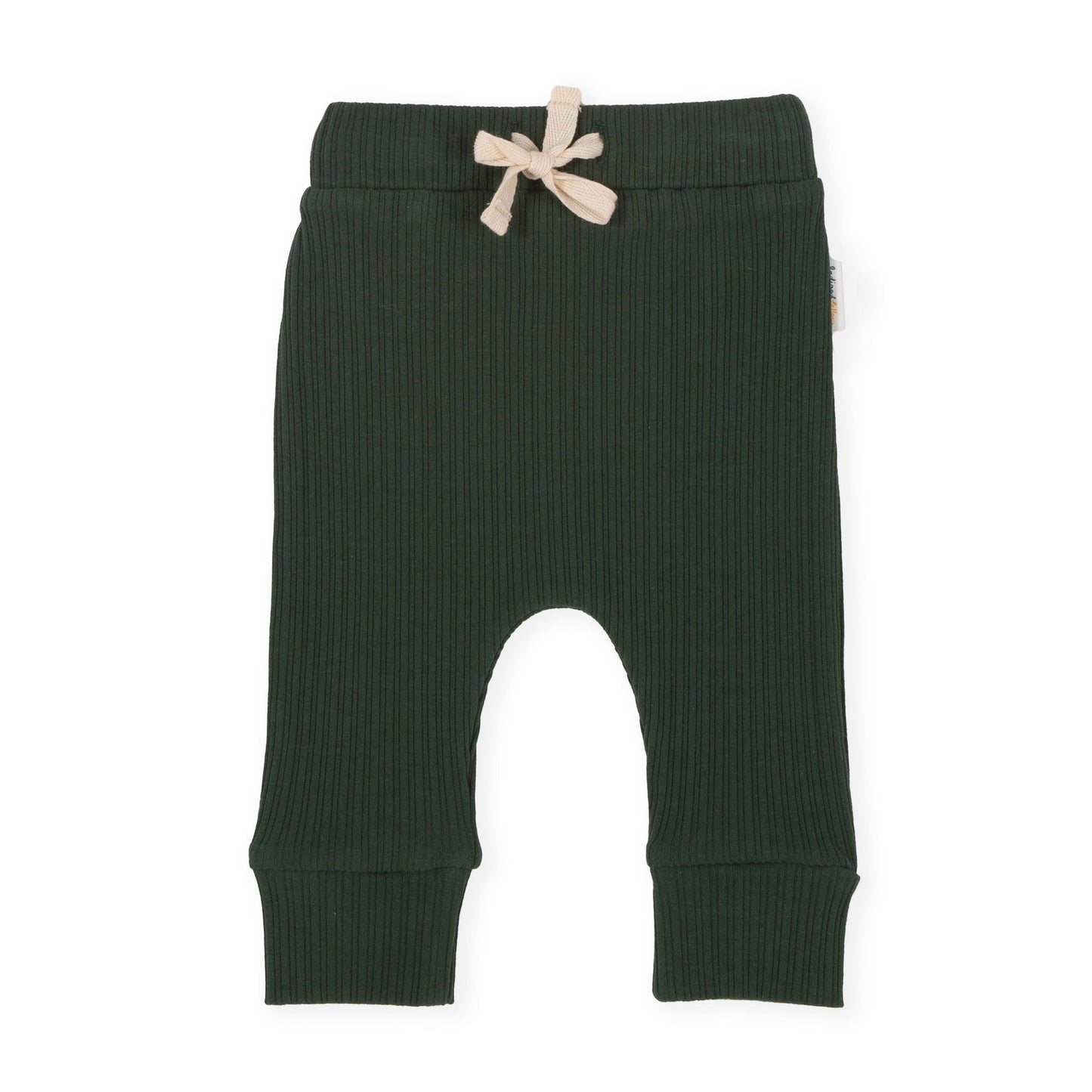 Bailey Drop Track Pants - Ribbed Hunter green - Indigo & Lellow Store