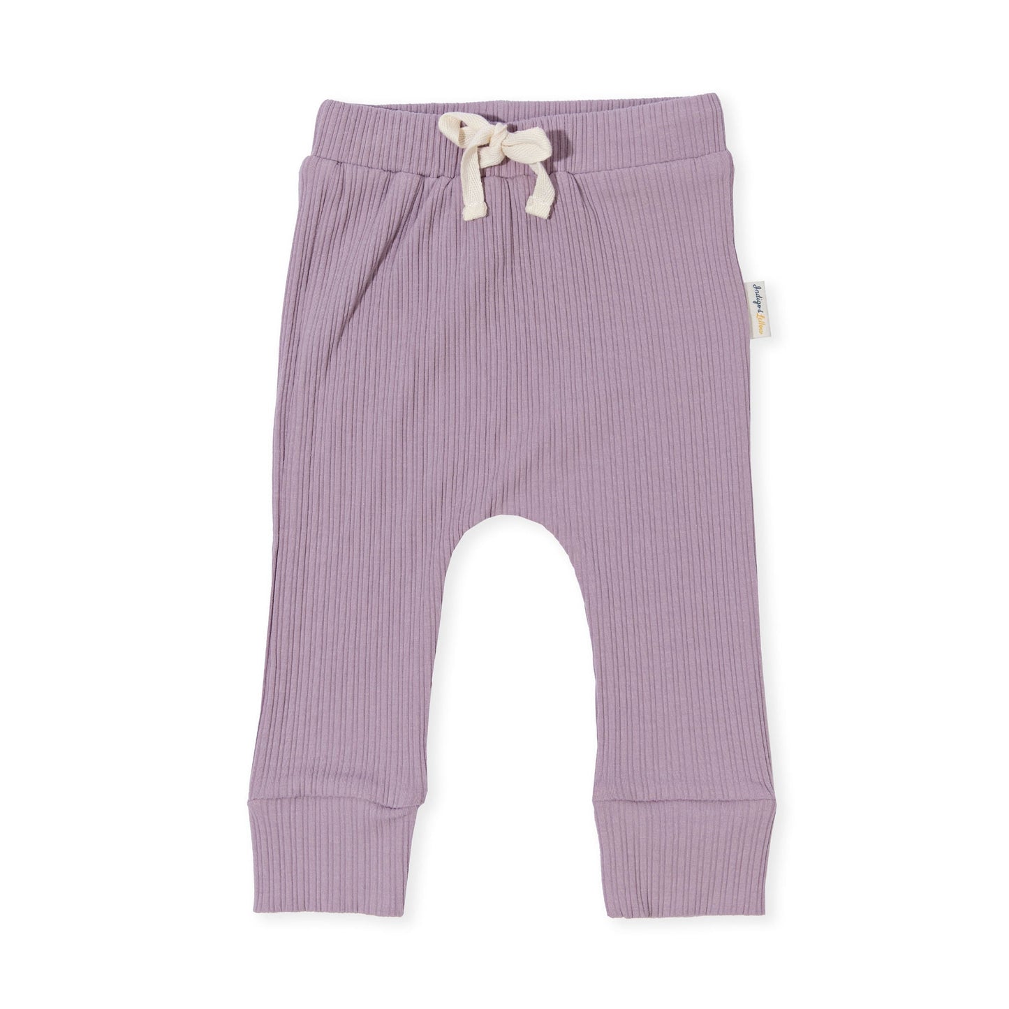 Bailey Drop Track Pants - Ribbed Mauve - Indigo & Lellow Store