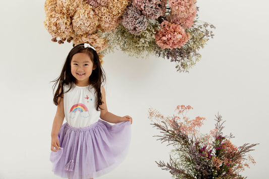 Freya Tutu Skirt - Purple - Indigo & Lellow Store