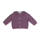Amber Knit Cardigan - Mulberry - Indigo & Lellow Store