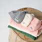 Pom Pom Knit Beanie - Light Pink - Indigo & Lellow Store