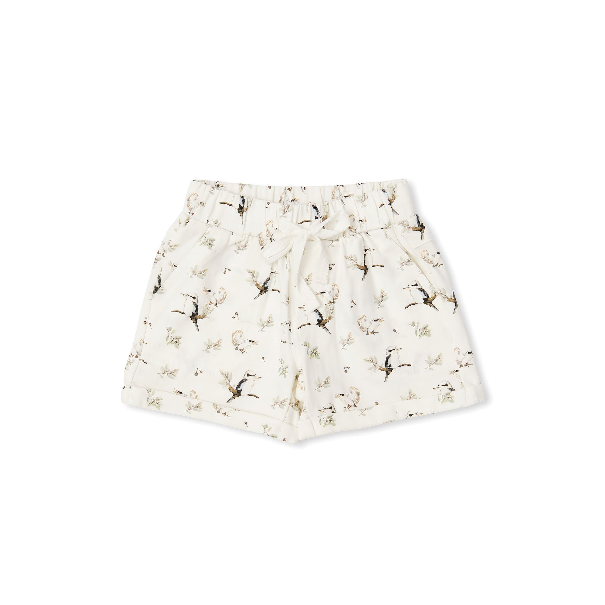 Cary Pocket Shorts - Kookaburras - Indigo & Lellow Store