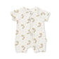 Grayson Short Zipsuit - Koala Gumnut - Indigo & Lellow Store