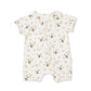 Grayson Short Zipsuit - Kookaburras - Indigo & Lellow Store