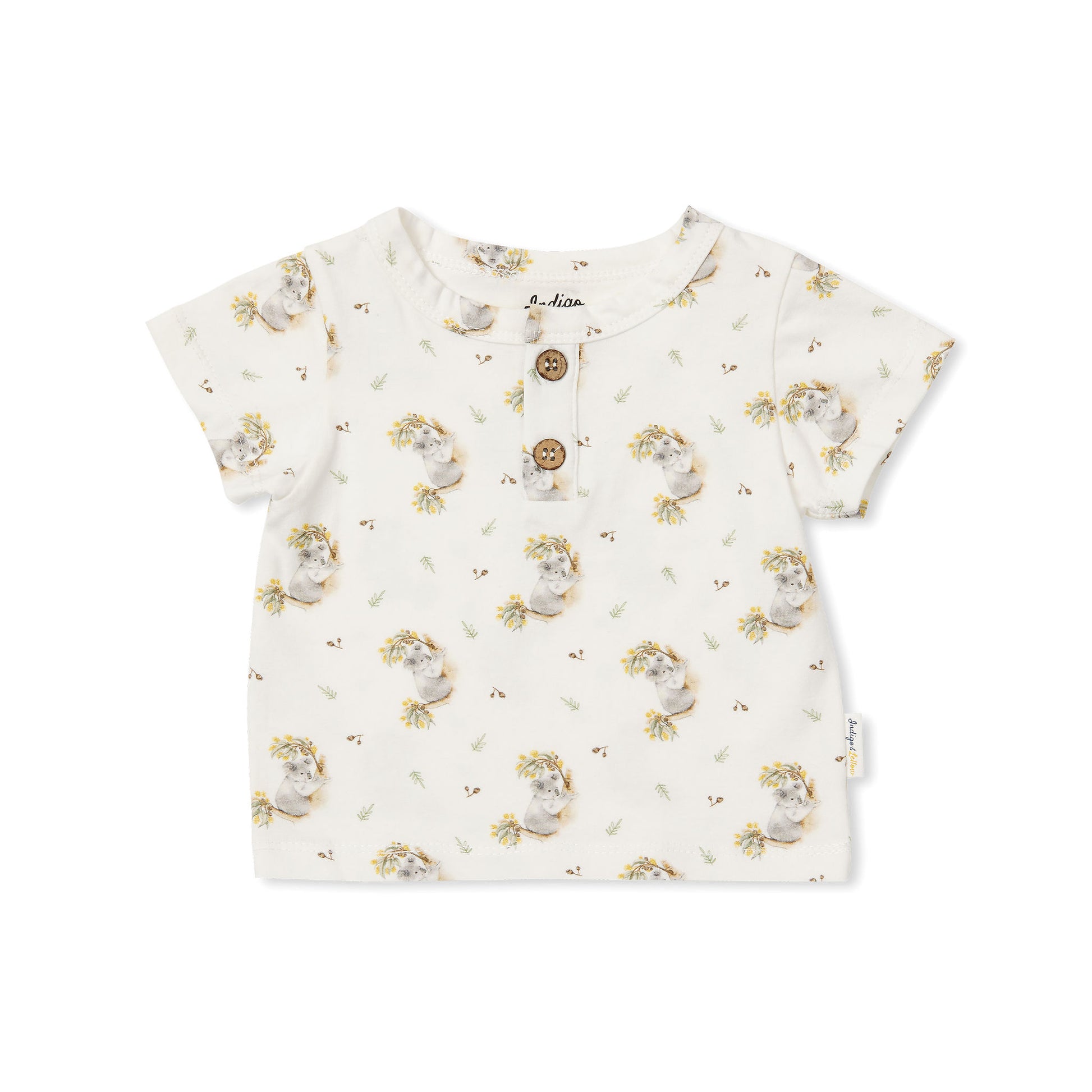 Oscar Tee - Koala Gumnut - Indigo & Lellow Store