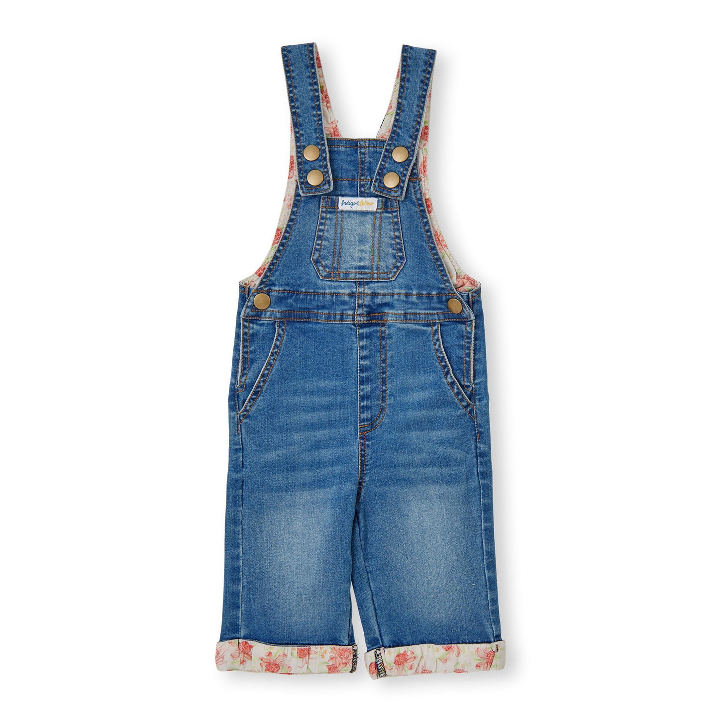 Andie Denim Overalls - Waratah