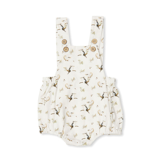 Sam Summer Playsuit - Kookaburras - Indigo & Lellow Store