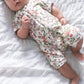 Grayson Short Zipsuit - Floral Blossom - Indigo & Lellow Store