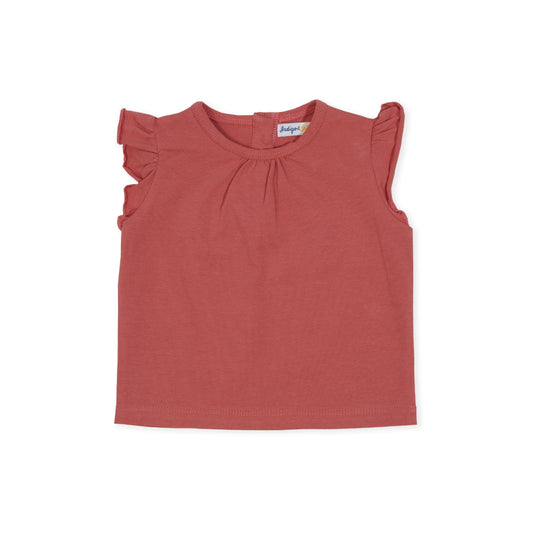 Lulu Tee  - Coral - Indigo & Lellow Store