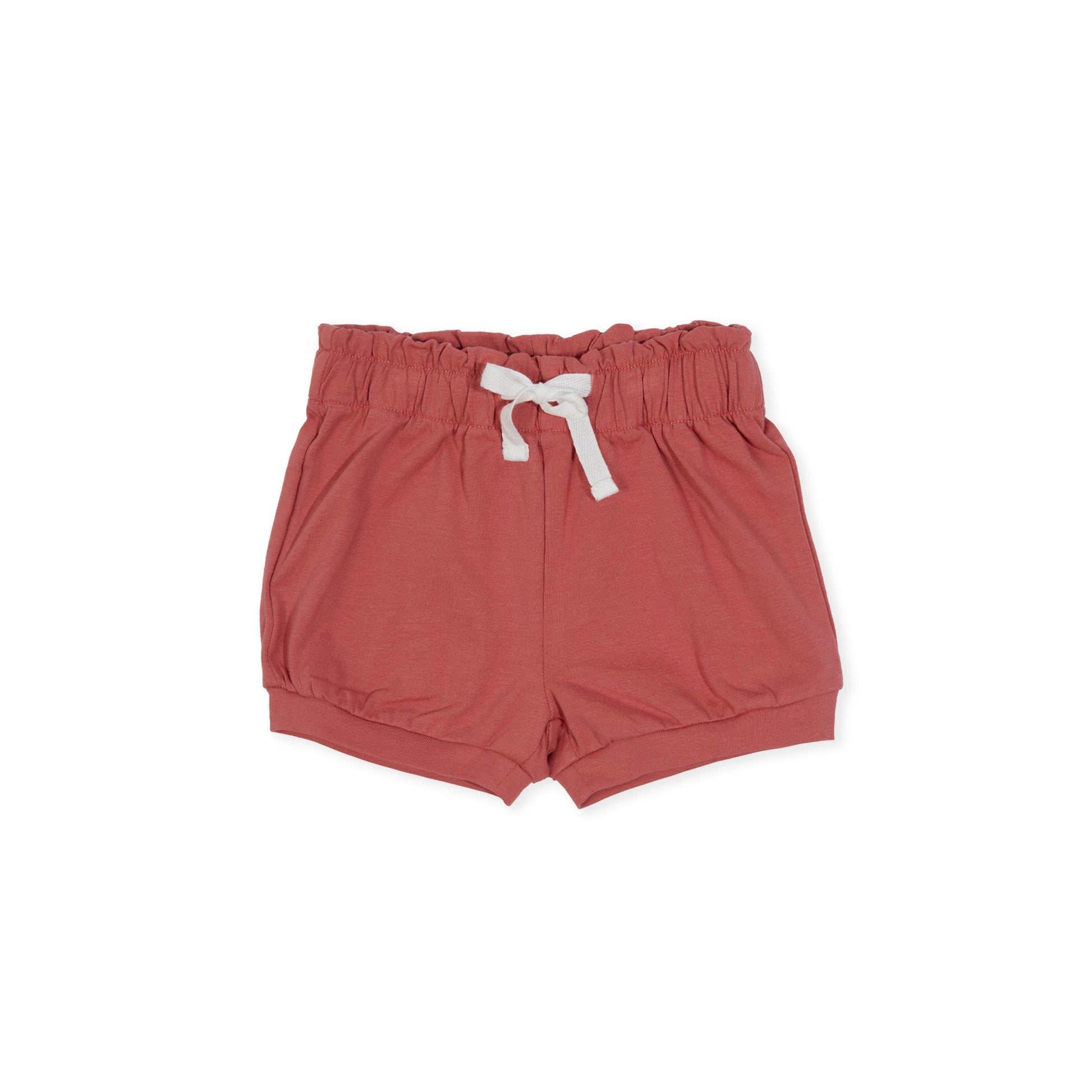 Ivy Paperbag shorts - Coral - Indigo & Lellow Store