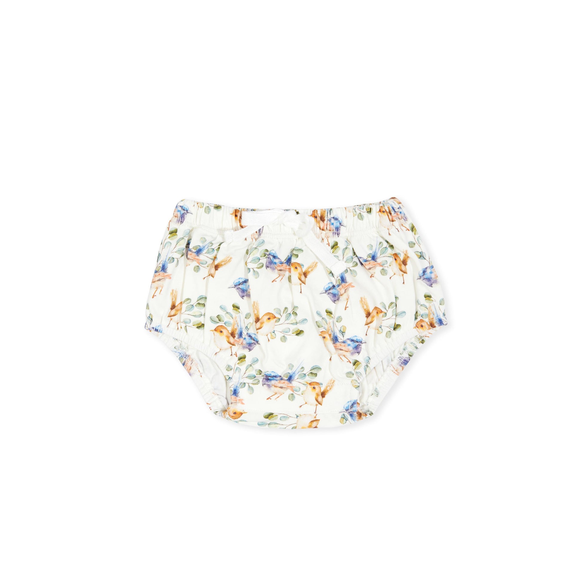 Aiden Nappy Pants - Fairy Wrens - Indigo & Lellow Store