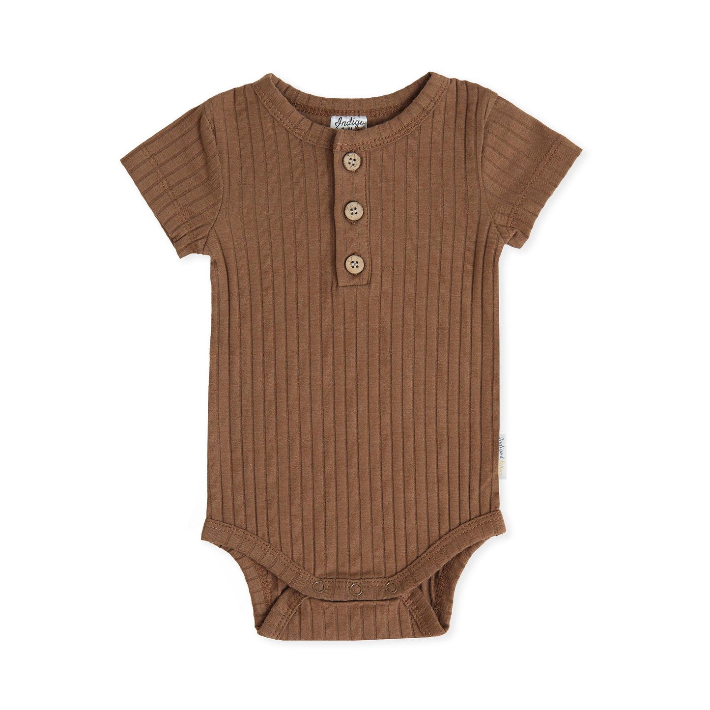 Jamie Bodysuit - Rib Latte - Indigo & Lellow Store
