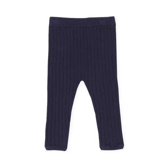 Lane Knit Leggings - Navy blue - Indigo & Lellow Store