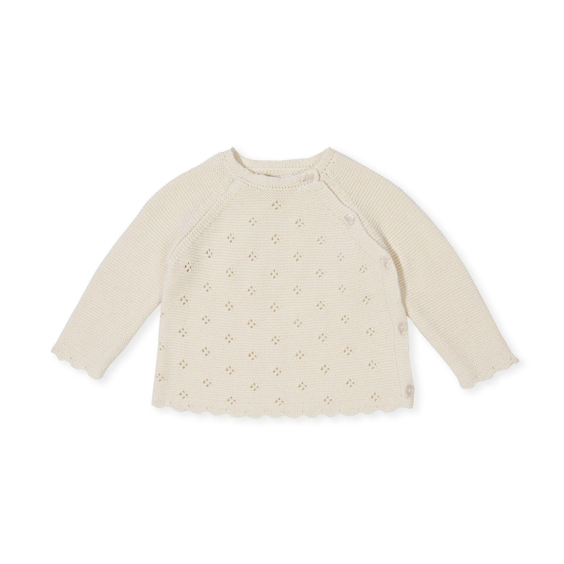 London Knit Cardigan - Cream - Indigo & Lellow Store