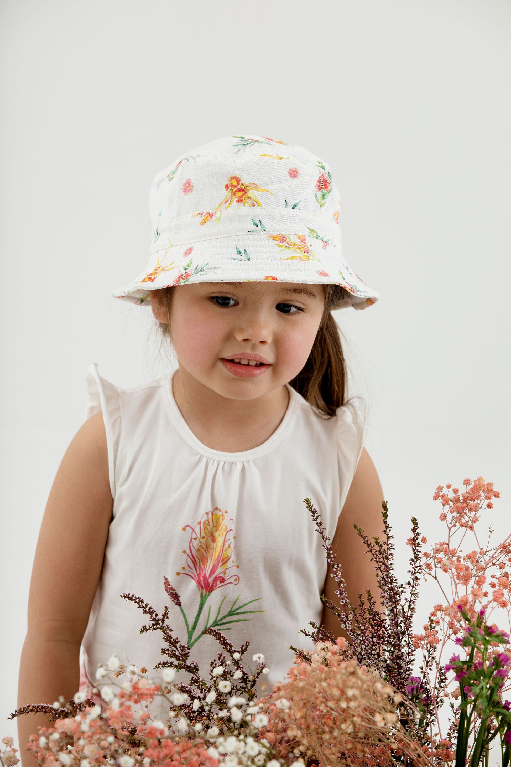 Lulu Tee - Flora - Indigo & Lellow Store