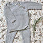 Lex Knit Kimono Cardigan - Light grey - Indigo & Lellow Store