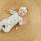 Payton LS Zipsuit - Forest friends - Indigo & Lellow Store