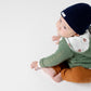 Knit Beanie - Navy blue - Indigo & Lellow Store