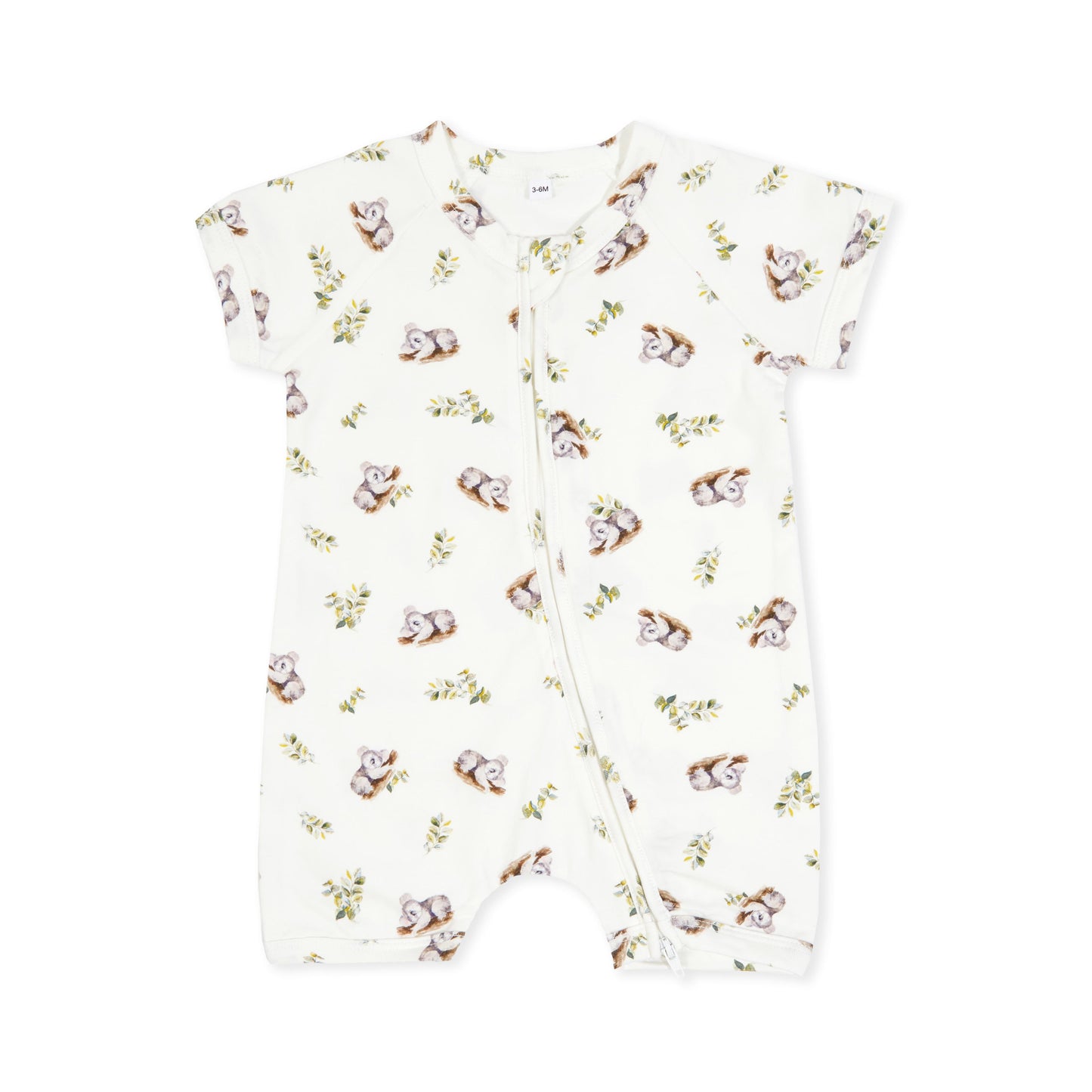 Grayson Short Zipsuit - Sleepy koala - Indigo & Lellow Store