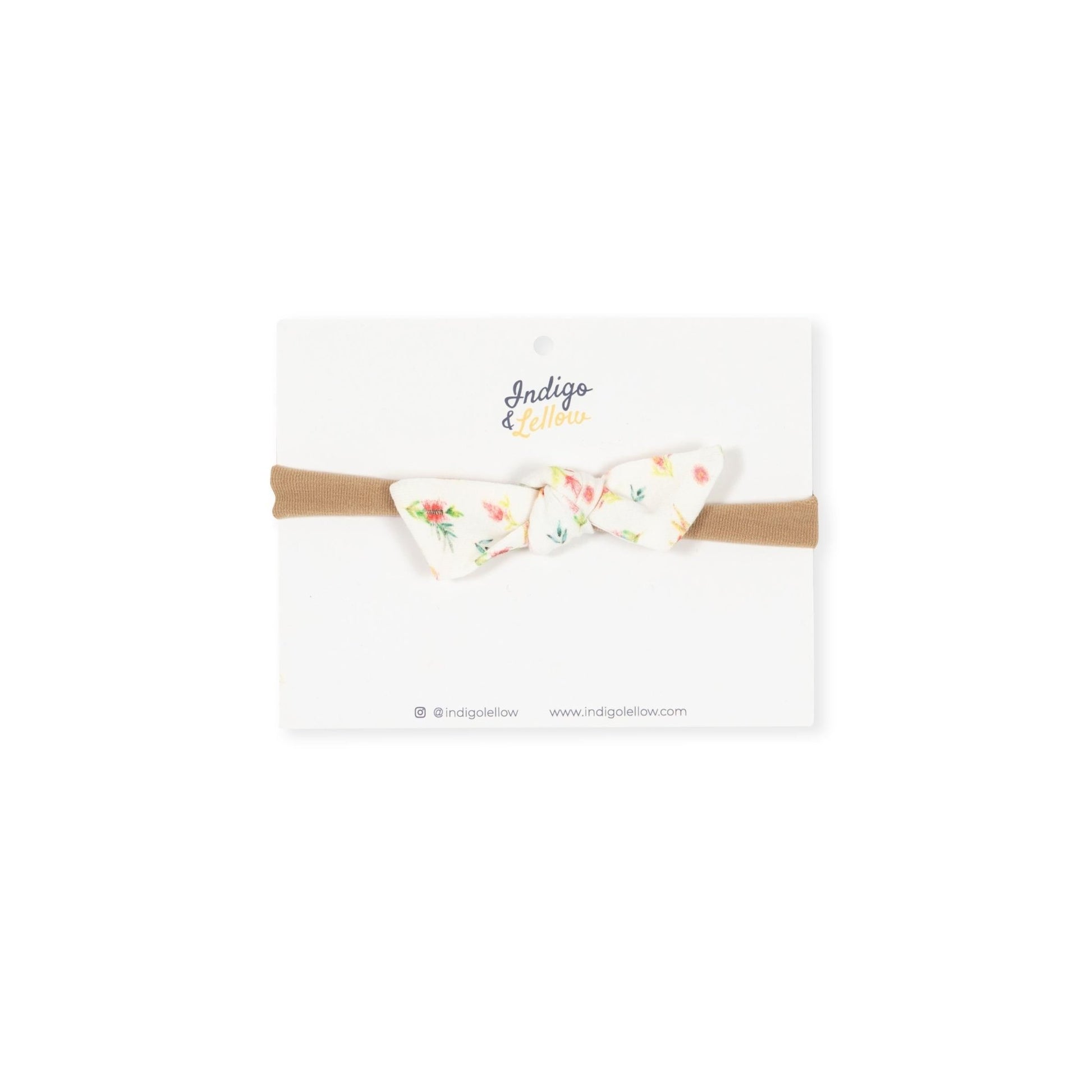 Headband - Flora - Indigo & Lellow Store